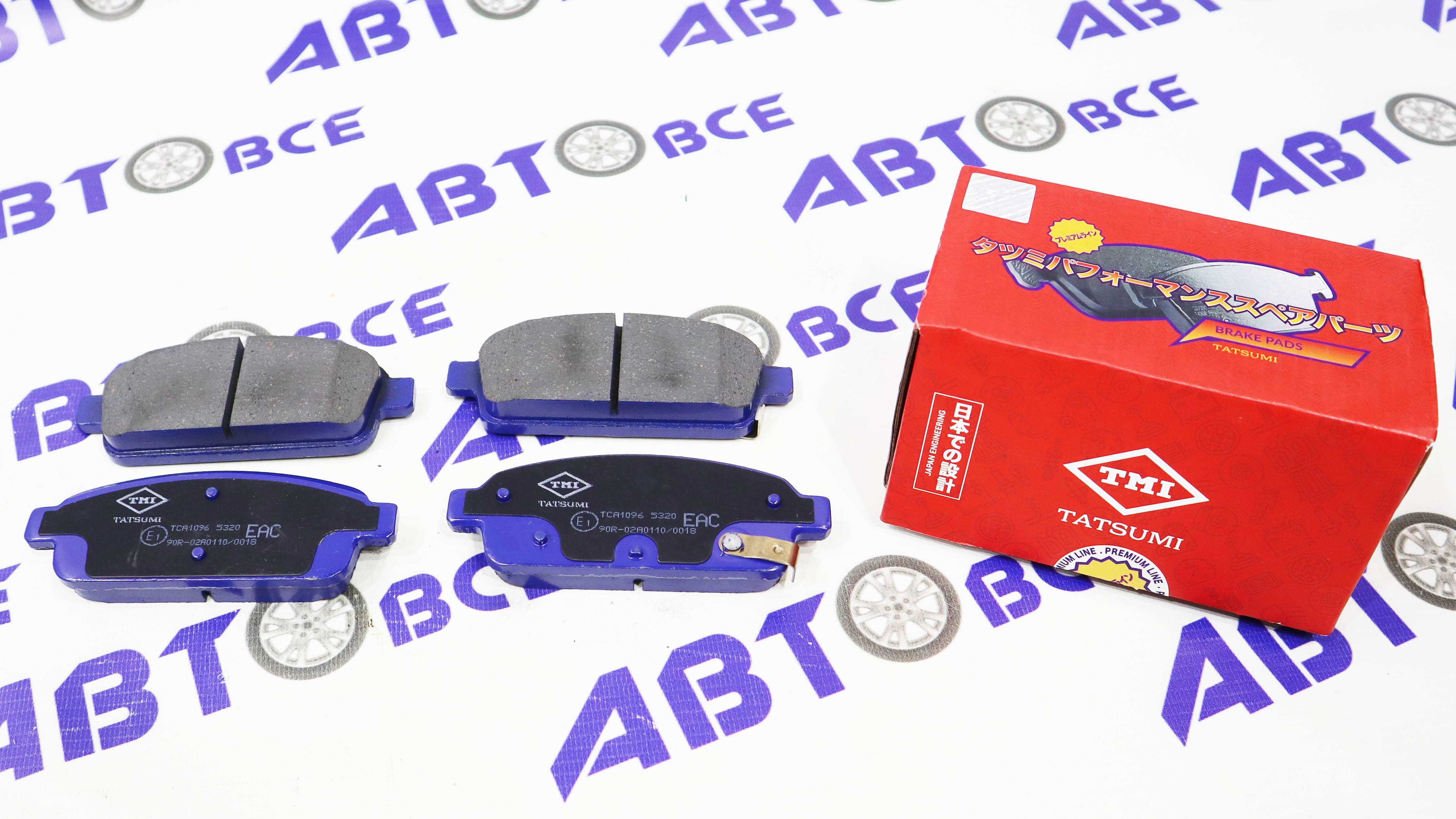 Колодки задние Cruze (R14-R15) TATSUMI